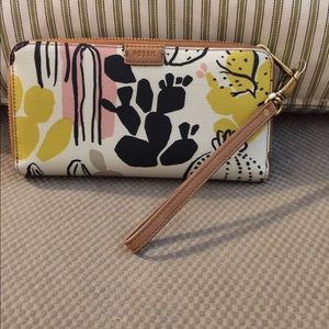 Fossil Emma Floral Clutch Wallet